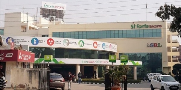 Fortis Escorts Hospital Faridabad